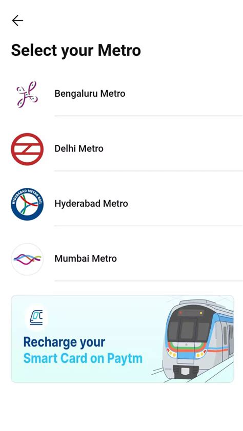 how to recharge metro smart card through paytm|paytm metro card recharge.